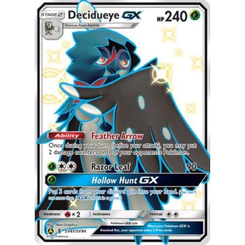Decidueye-GX (SV47/094) Rare Shiny GX Holofoil - Single