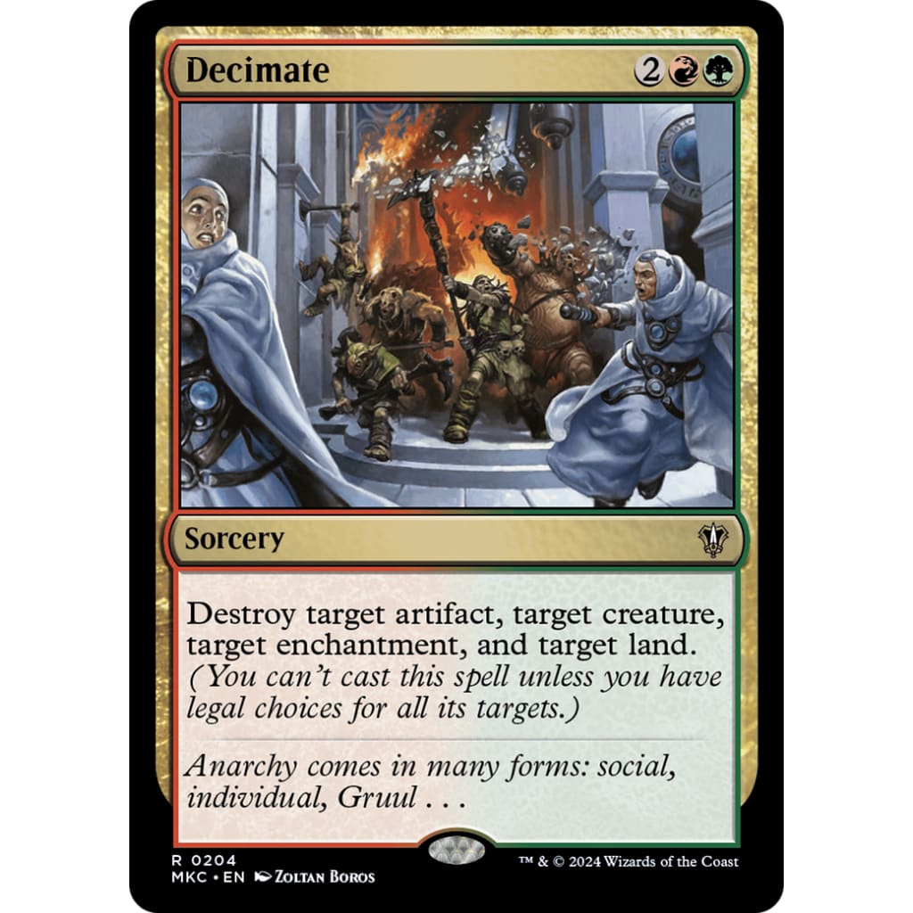 Decimate (MKC-204) - Single