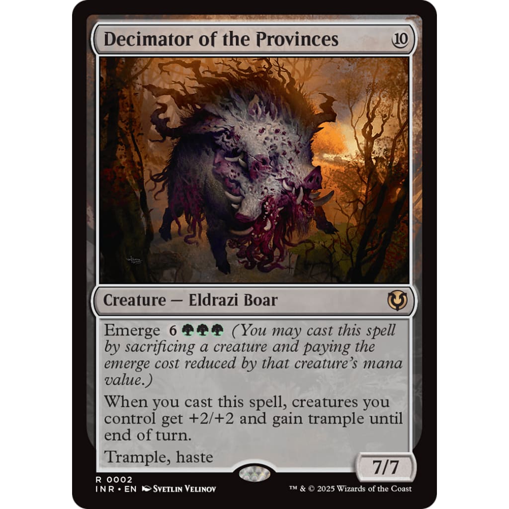 Decimator of the Provinces (INR-002) Foil - Single