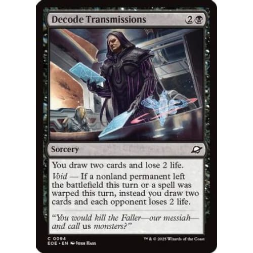 Decode Transmissions (EOE-094) Foil - Single