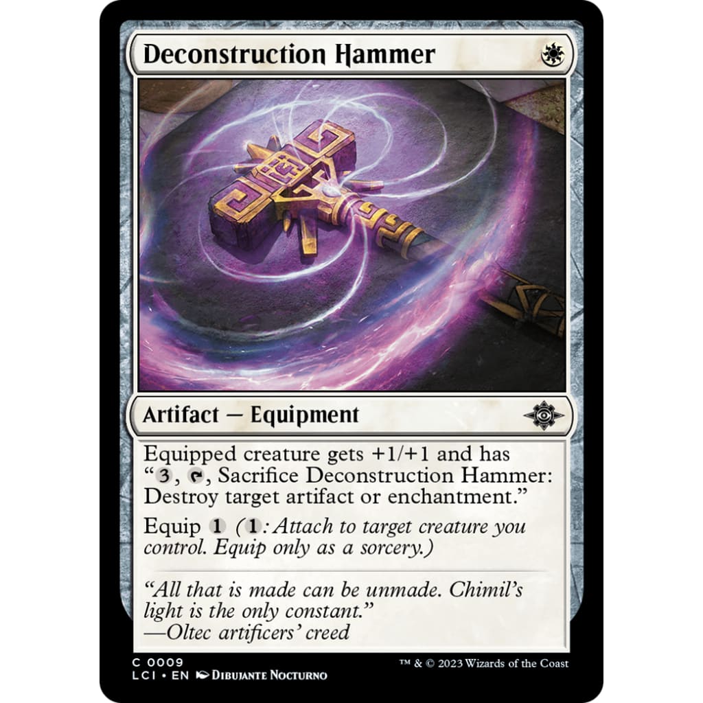 Deconstruction Hammer (LCI-009) - Single