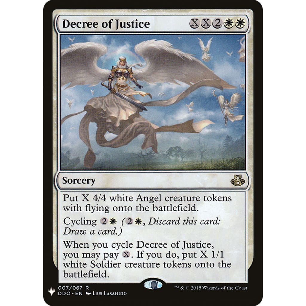 Decree of Justice (PLST-DDO-7) - Single