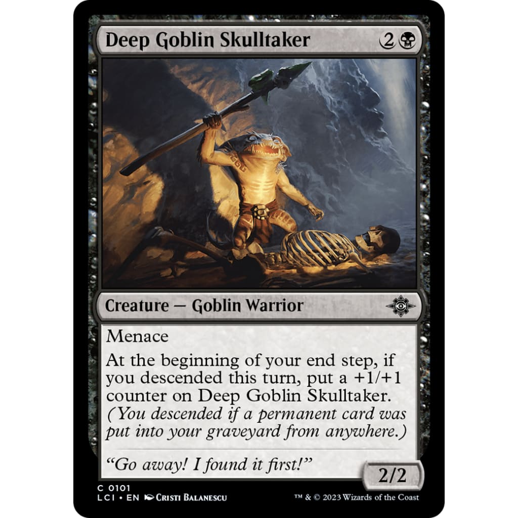 Deep Goblin Skulltaker (LCI-101) - Single