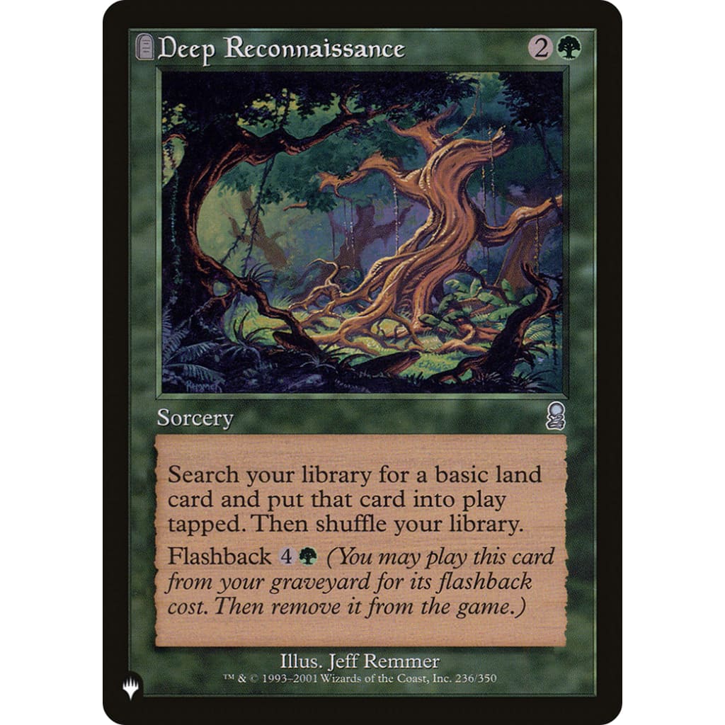 Deep Reconnaissance (PLST-ODY-236): (tombstone) - Single