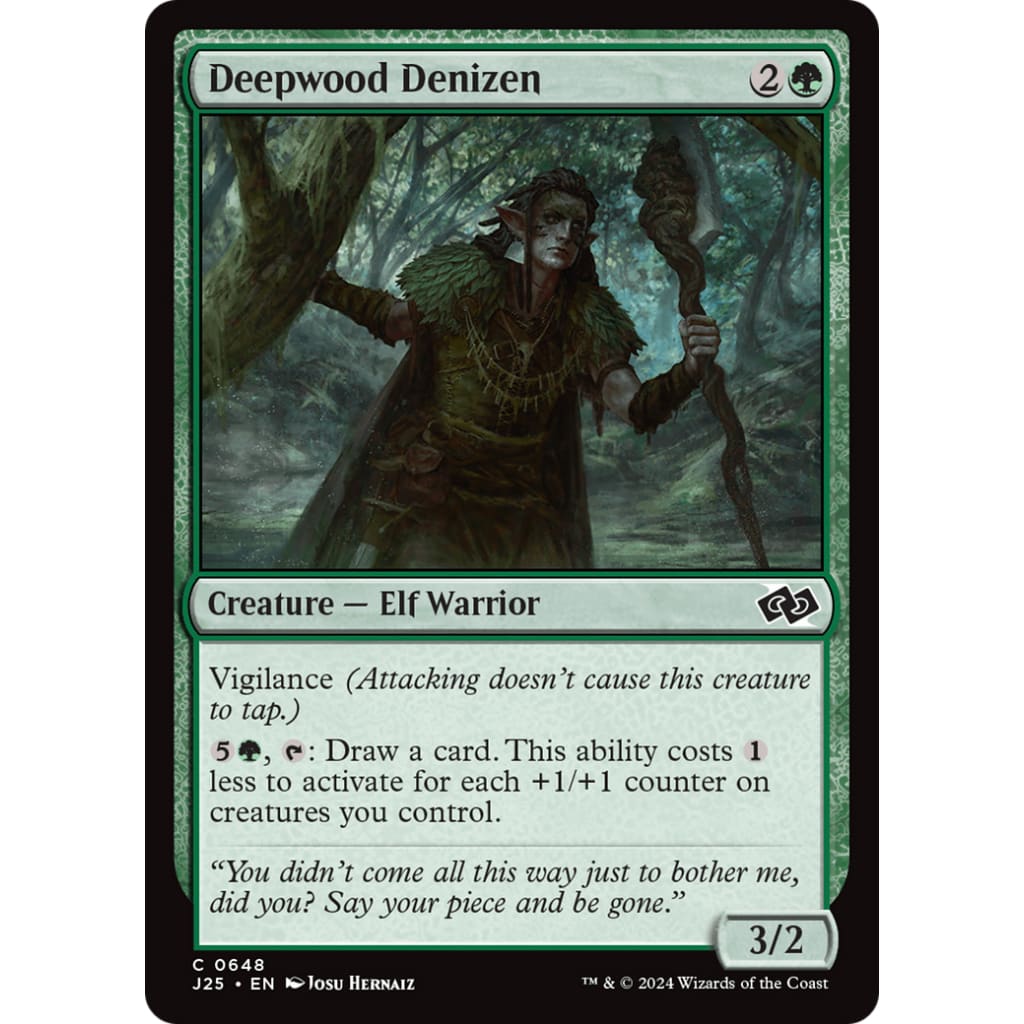 Deepwood Denizen (J25-648) - Single