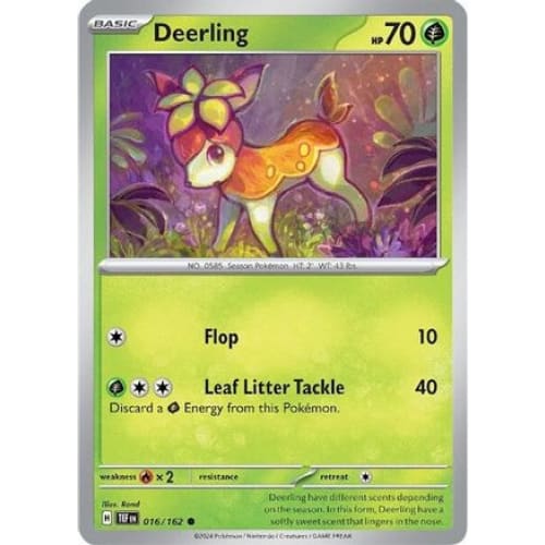 Deerling (16) Common Reverse Holofoil - Single