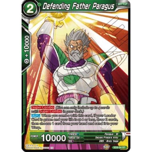 Defending Father Paragus (Reprint) (Battle Evolution