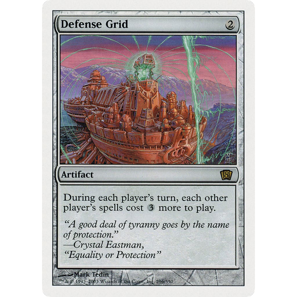 Defense Grid (8ED-296) Foil - Single
