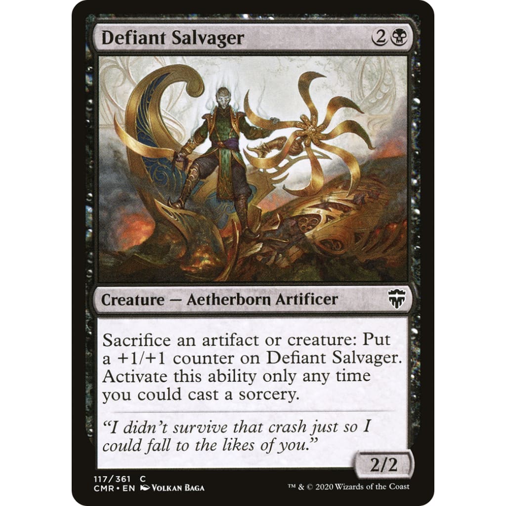 Defiant Salvager (CMR-117) Foil - Single