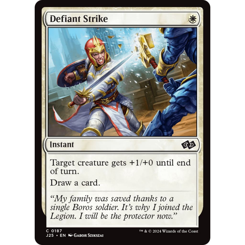Defiant Strike (J25-187) - Single