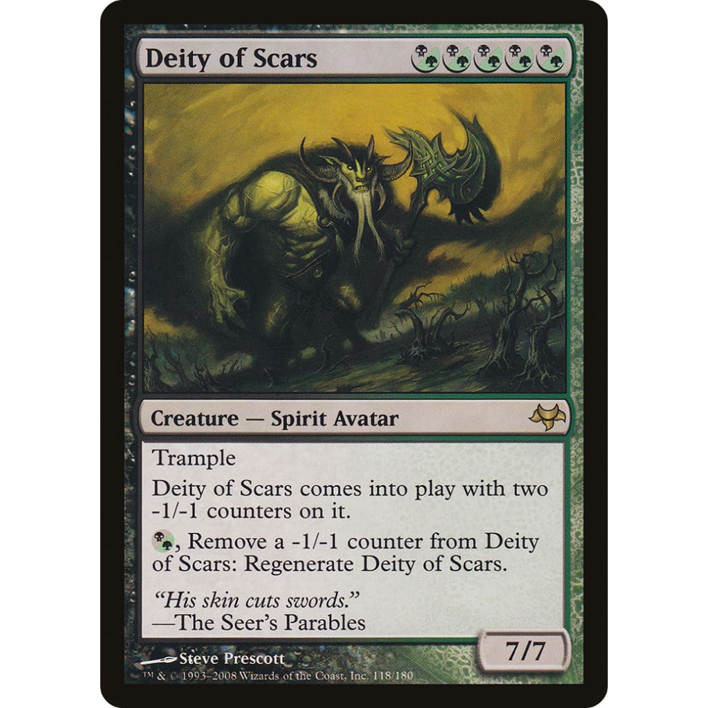 Deity of Scars (EVE-118) - Single