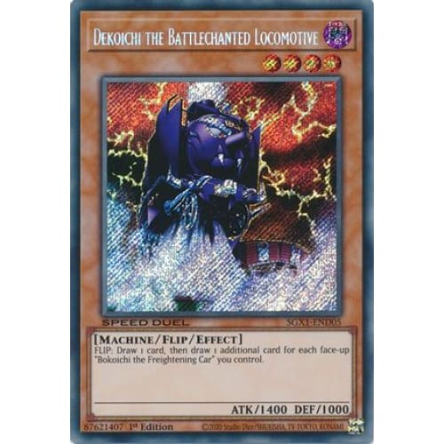Dekoichi the Battlechanted Locomotive (Secret Rare)