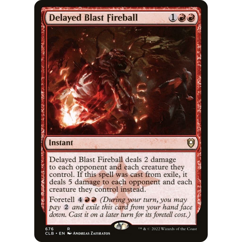 Delayed Blast Fireball (CLB-676) - Single