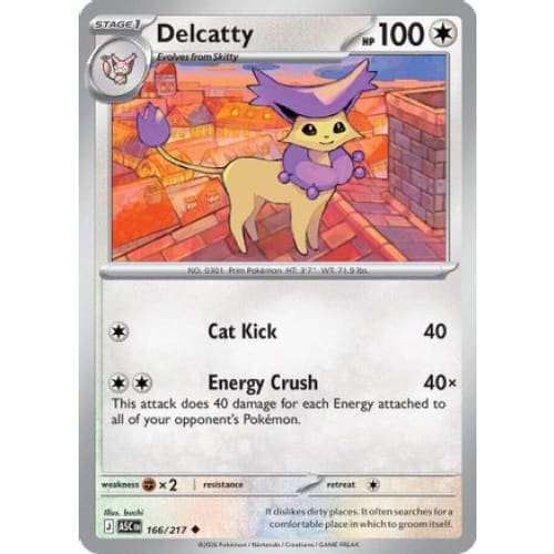 Delcatty (166) Uncommon - Single