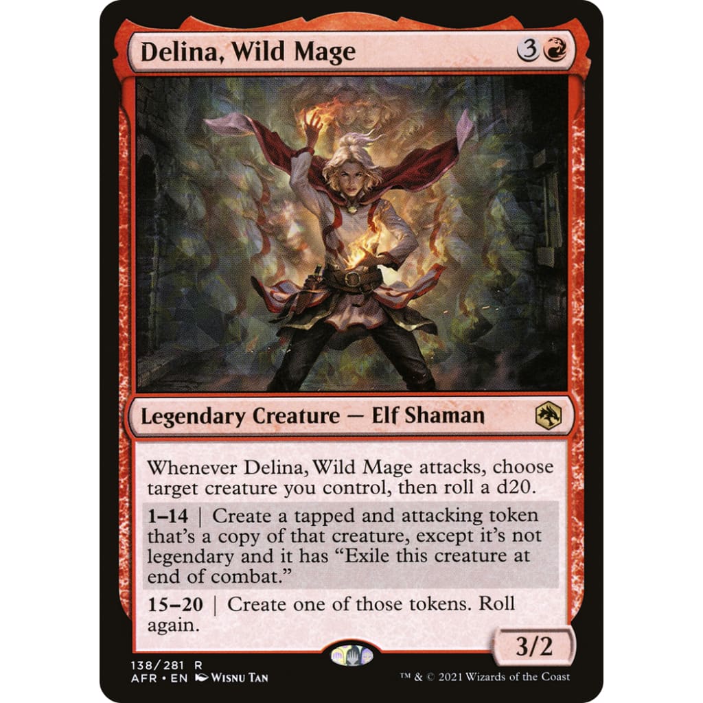 Delina Wild Mage (AFR-138) Foil - Single