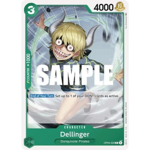 Dellinger OP04-029 C Kingdoms of Intrigue - Single