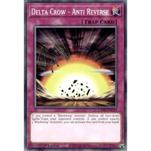 Delta Crow - Anti Reverse - L5DD-ENC24 Common / Short Print