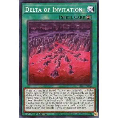 Delta of Invitation - SUDA-EN066 Common 1st Edition - Single