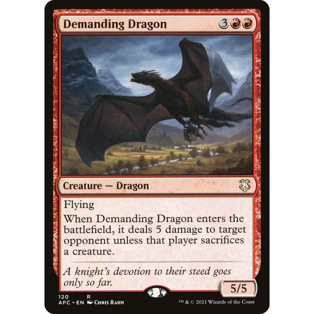 Demanding Dragon (AFC-120) - Single