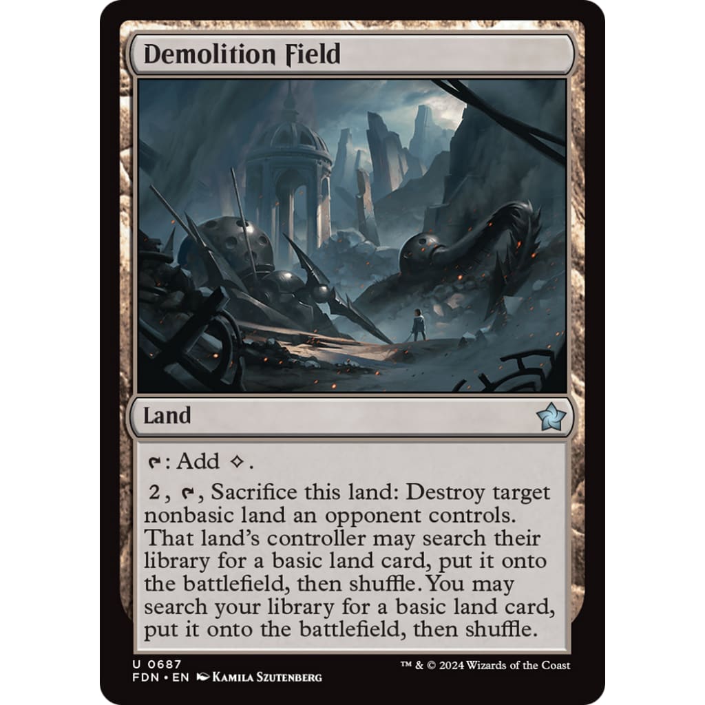 Demolition Field (FDN-687) - Single
