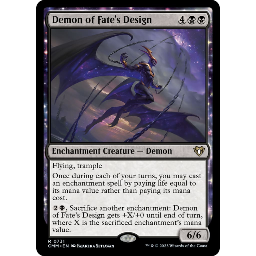 Demon of Fate’s Design (CMM-731): (nyxtouched) - Single