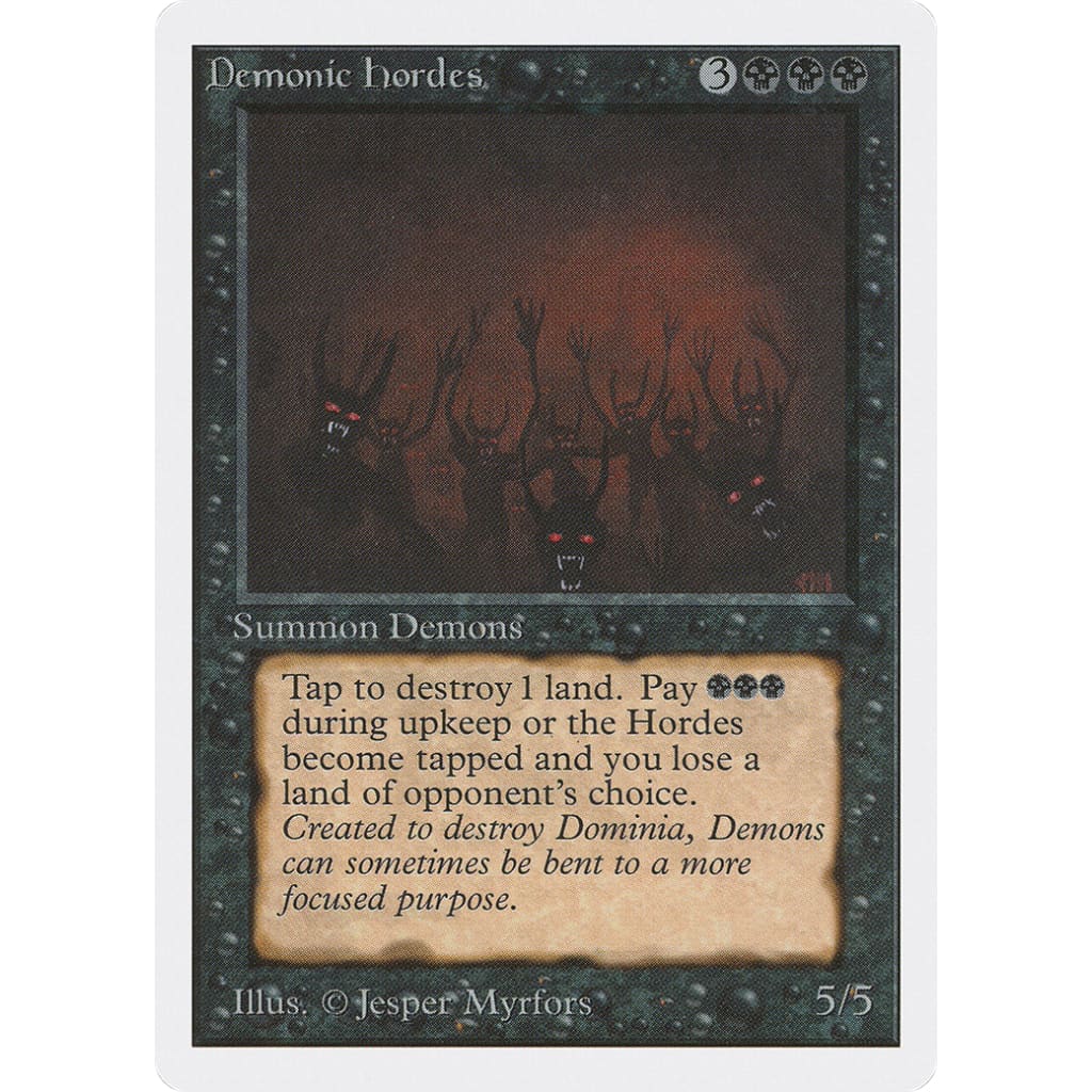 Demonic Hordes (2ED-104) - Single
