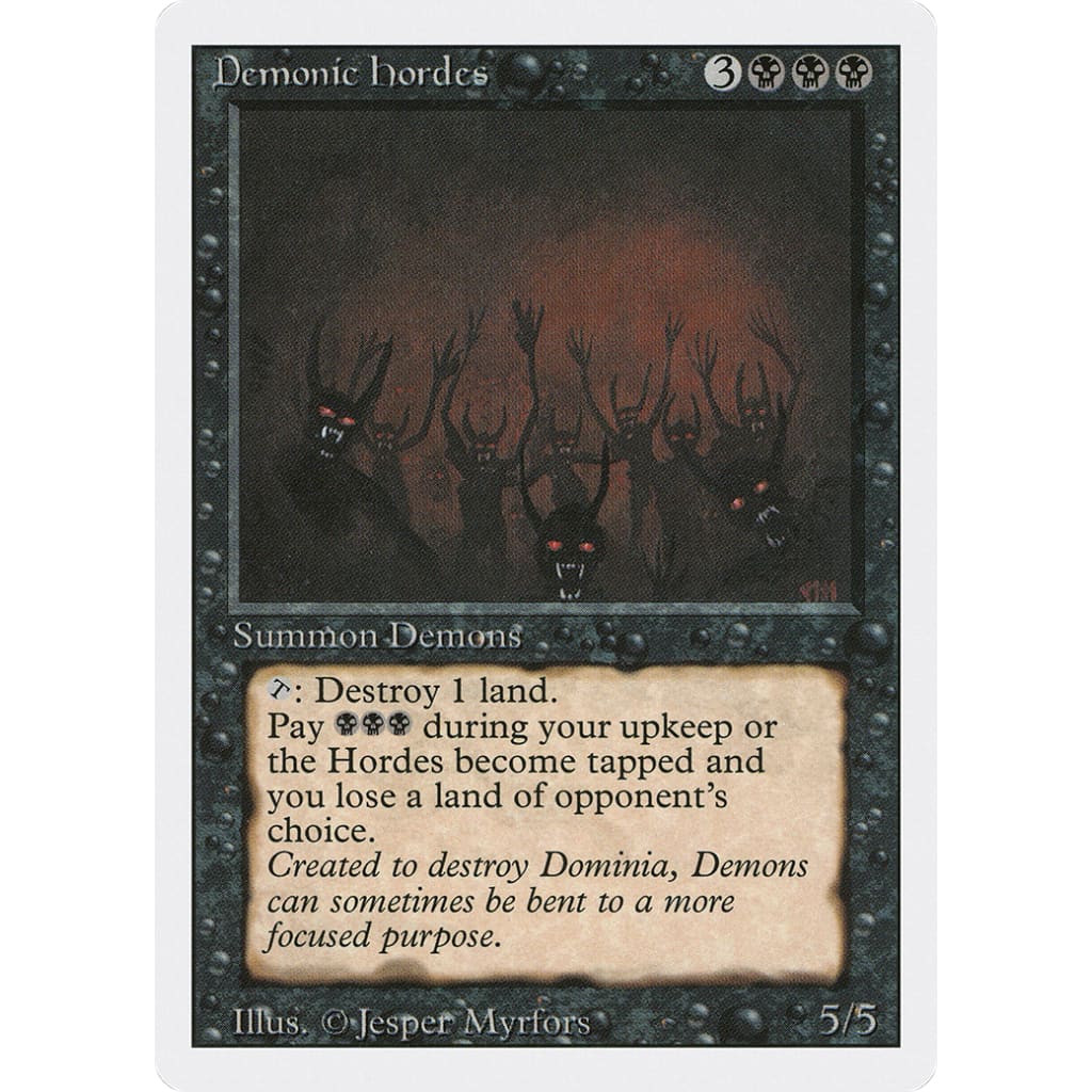 Demonic Hordes (3ED-104) - Single