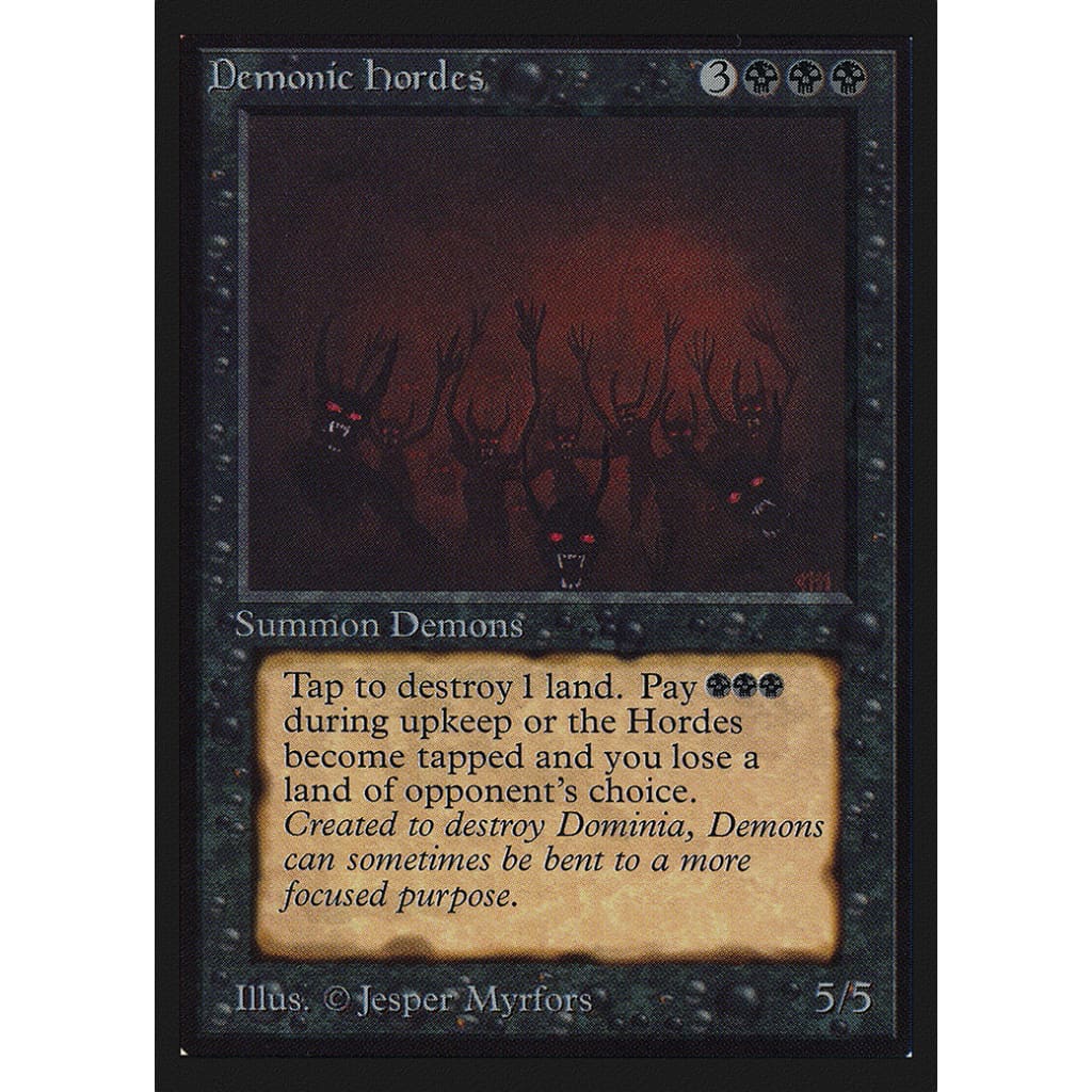 Demonic Hordes (CED-104) - Single