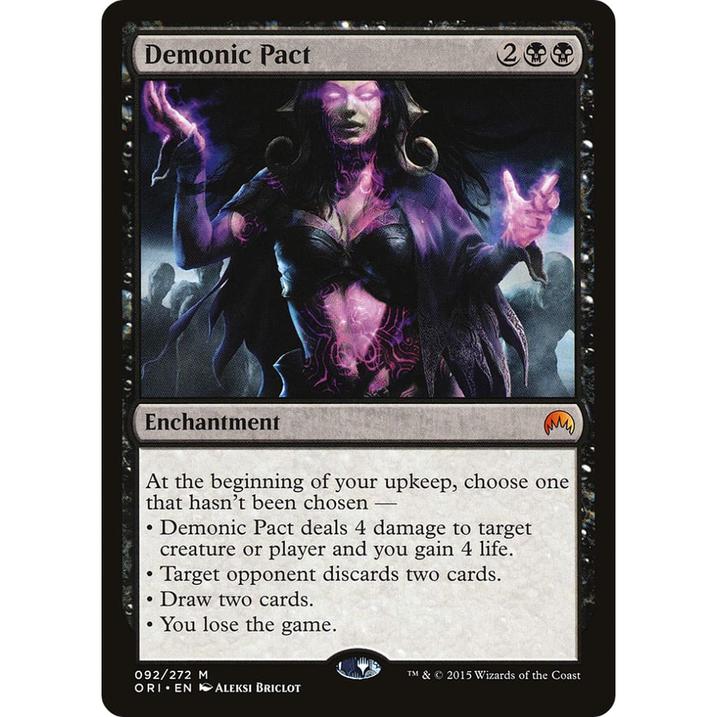 Demonic Pact (ORI-092) - Single