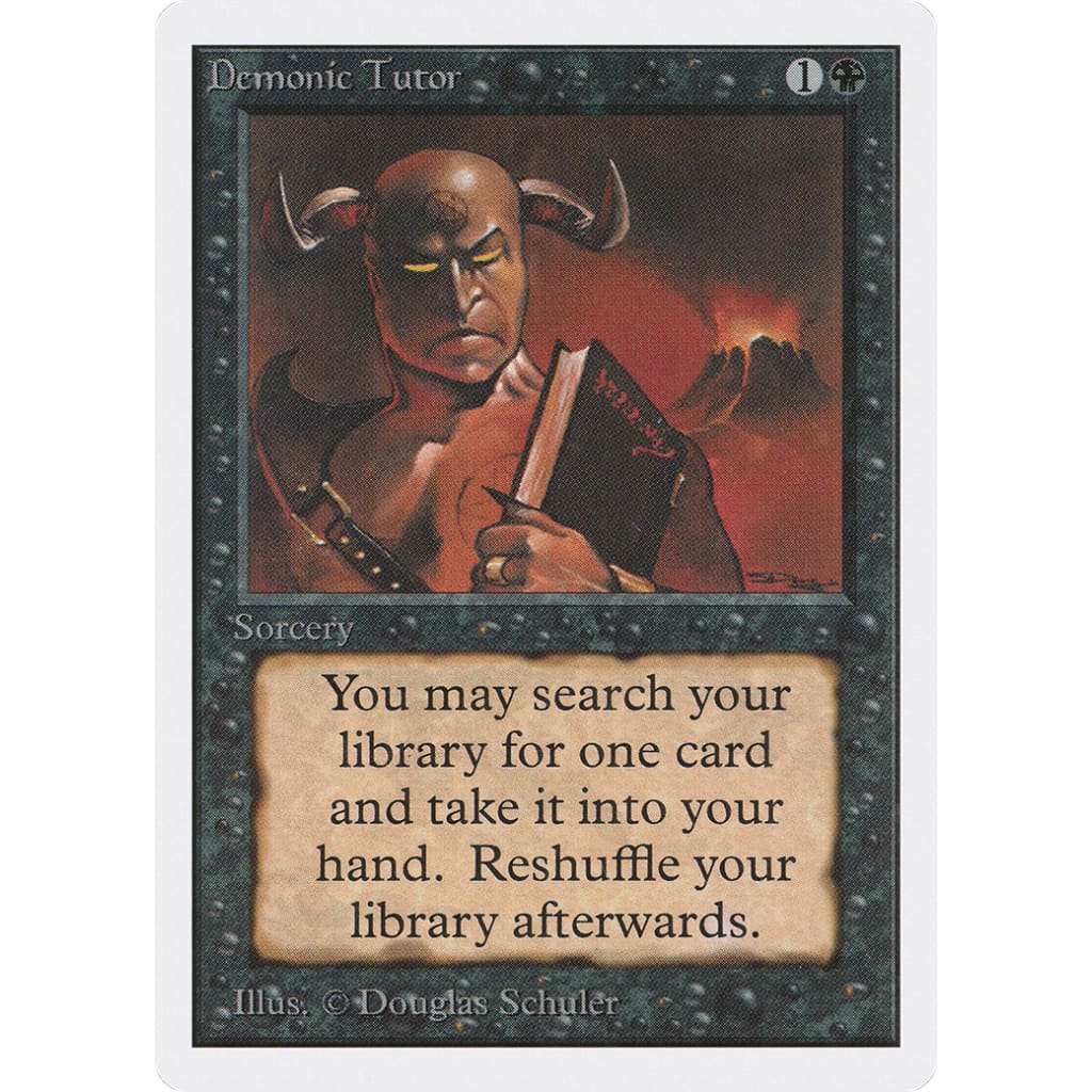 Demonic Tutor (2ED-105) - Single