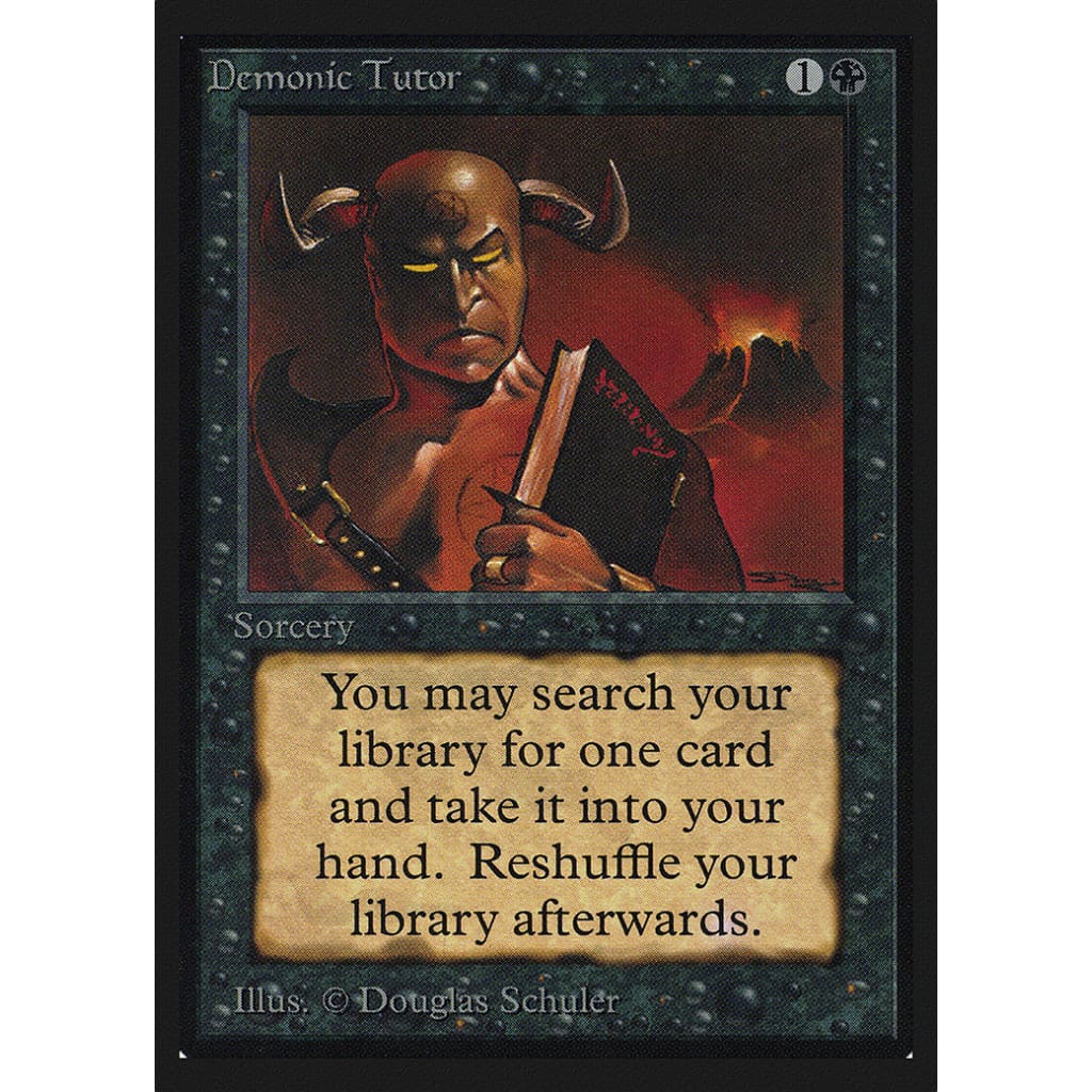 Demonic Tutor (CED-105) - Single