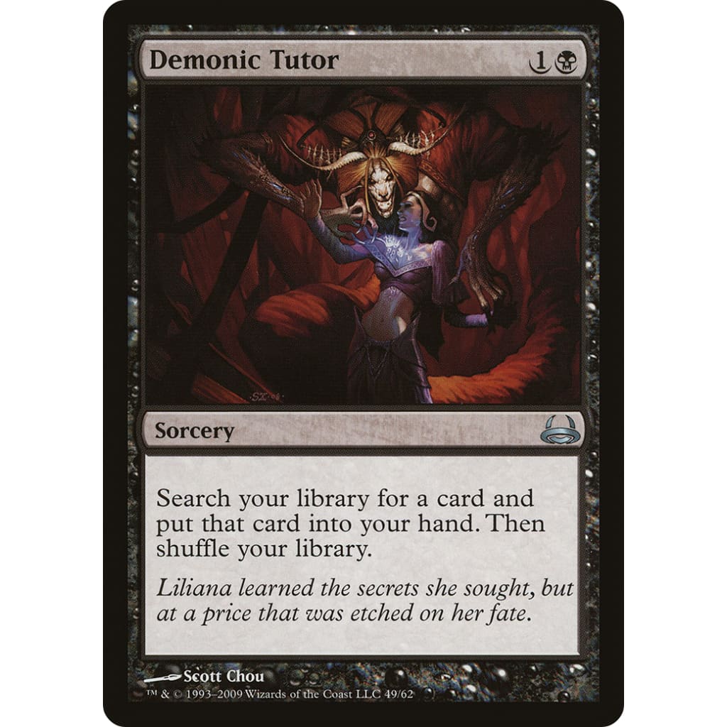 Demonic Tutor (DDC-049) - Single