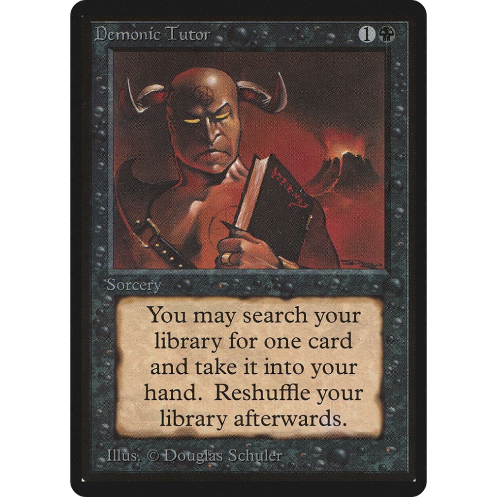 Demonic Tutor (LEB-105) - Single
