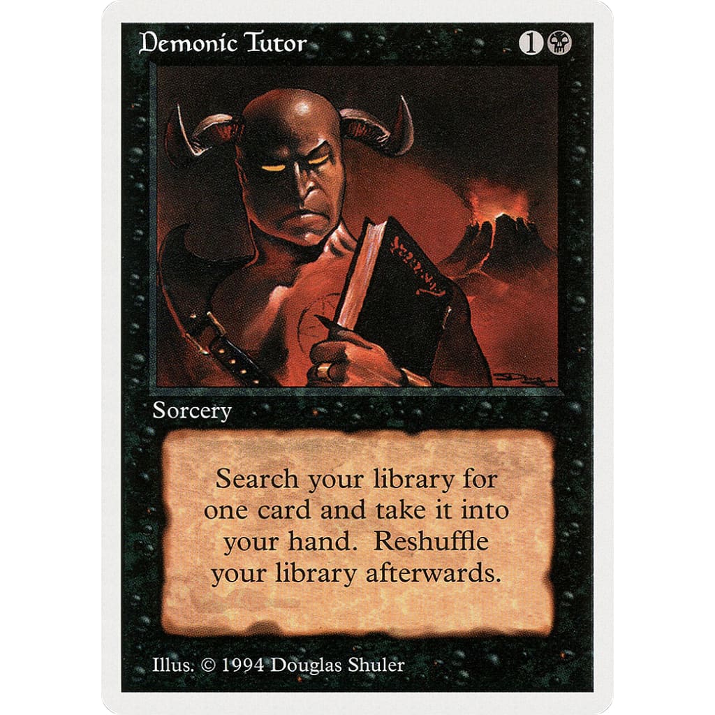 Demonic Tutor (SUM-105) - Single