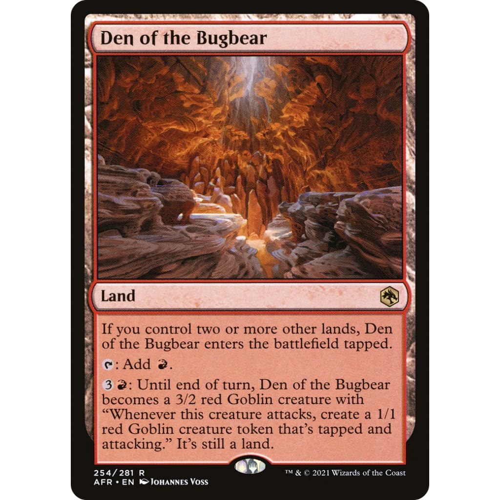 Den of the Bugbear (AFR-254) - Single