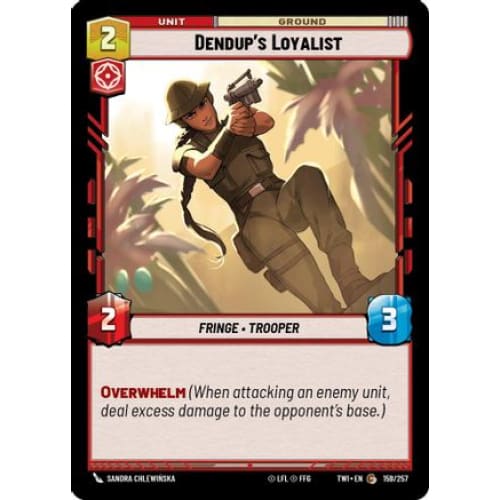 Dendup’s Loyalist (159/257) - Single