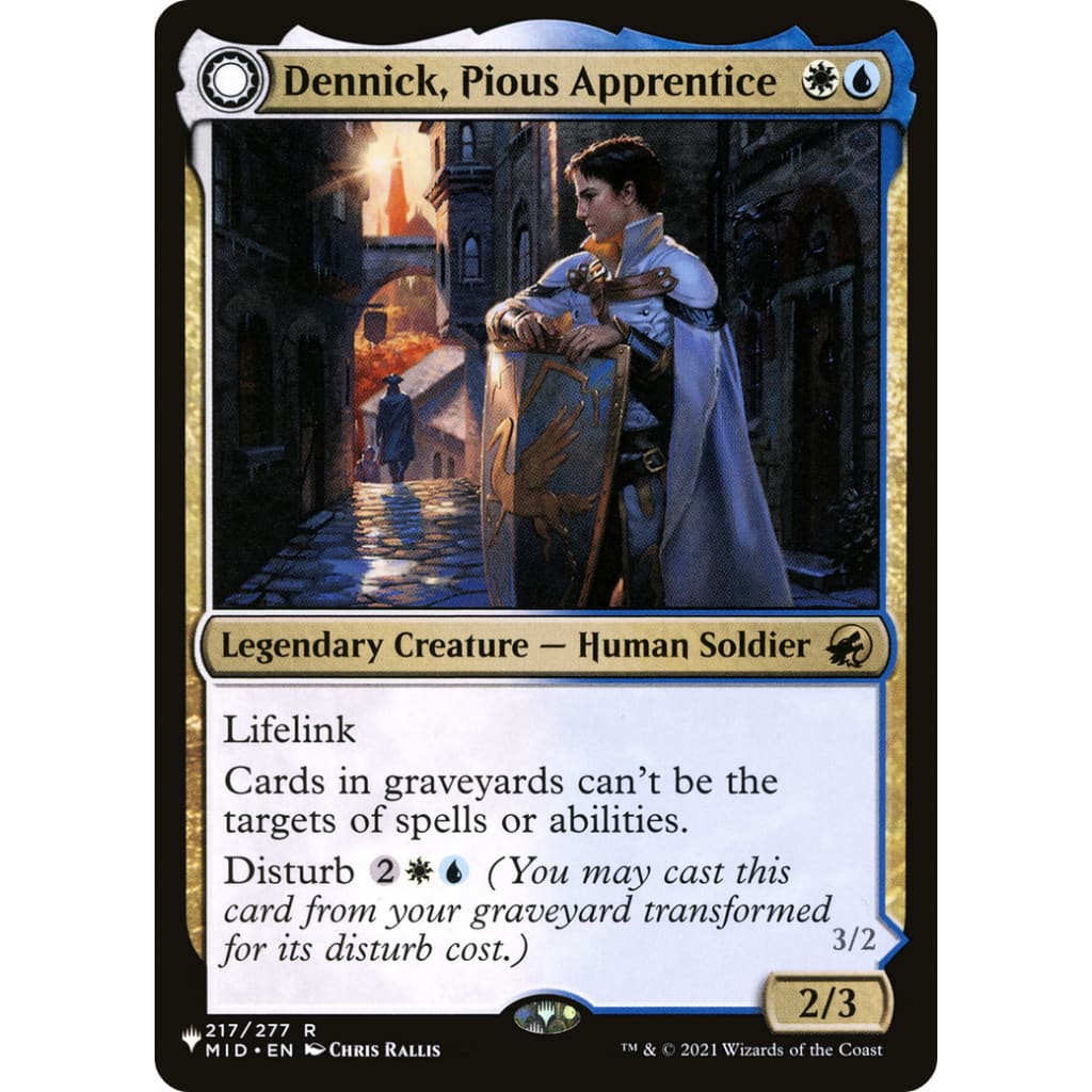 Dennick Pious Apprentice // Apparition (PLST-MID-217):