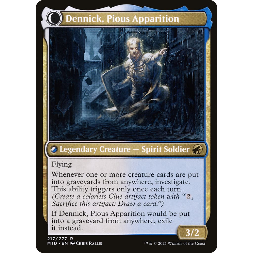 Dennick Pious Apprentice // Apparition (PLST-MID-217):