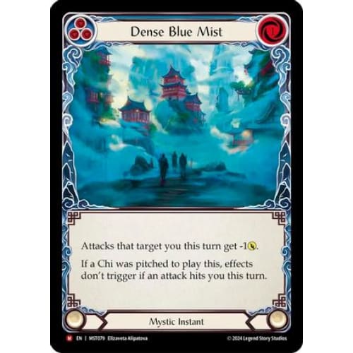 Dense Blue Mist (PART THE MISTVEIL) Rainbow Foil - Single