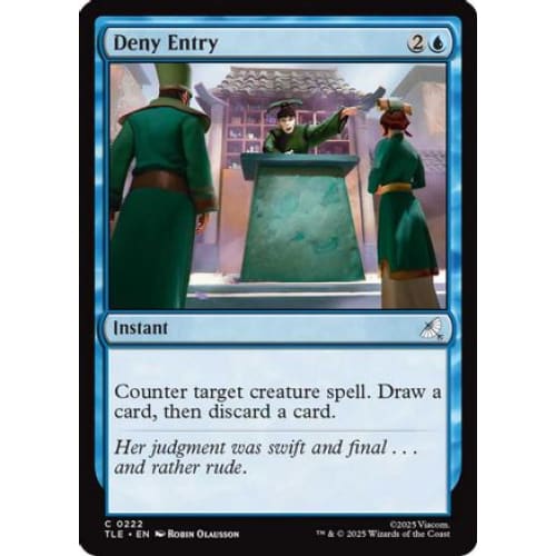 Deny Entry (TLE-222) - Single