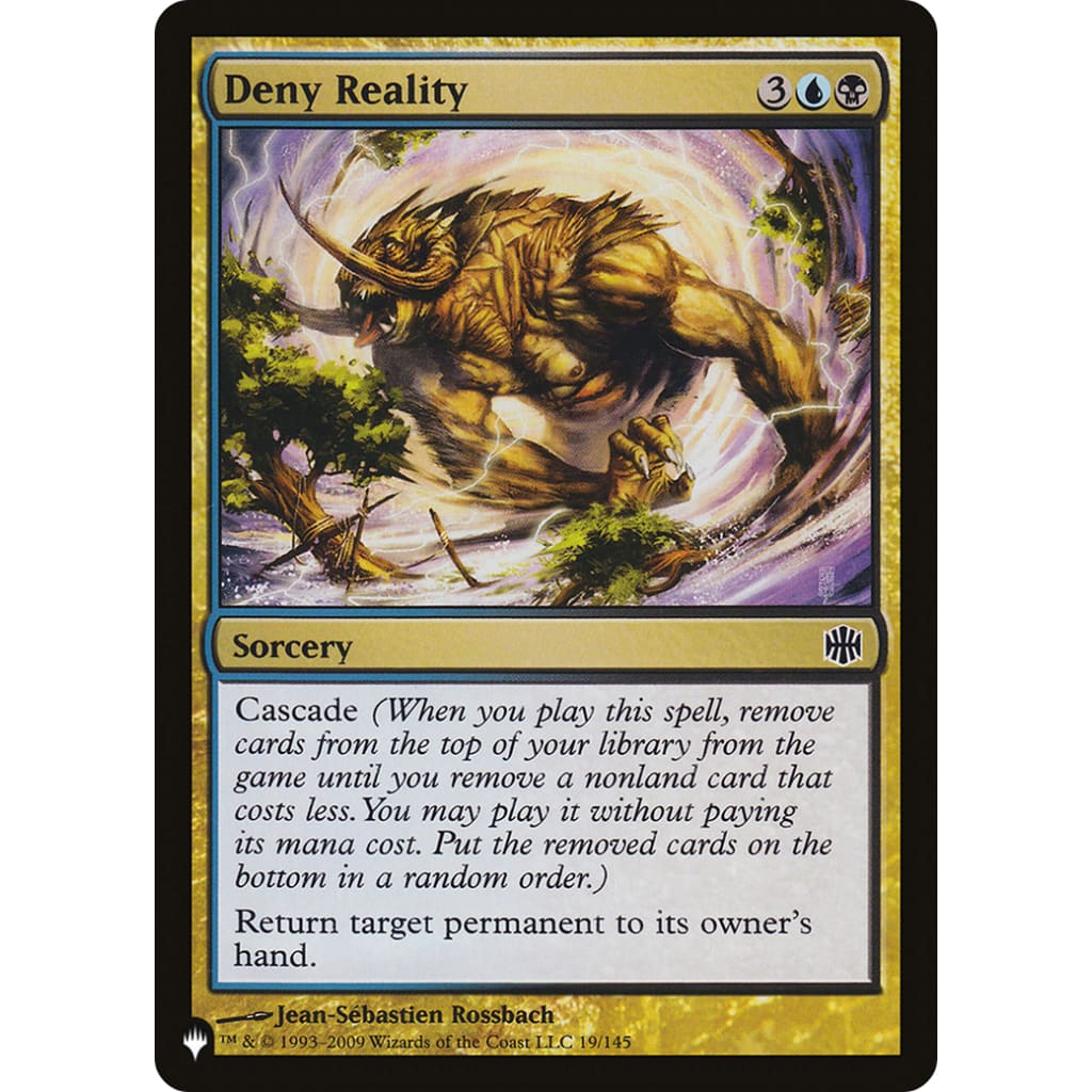 Deny Reality (PLST-ARB-19) - Single