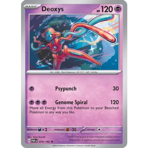 Deoxys (74) Rare Classic Reverse Holofoil - Single