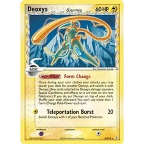 Deoxys δ (006/110) Holo Rare Holofoil - Single
