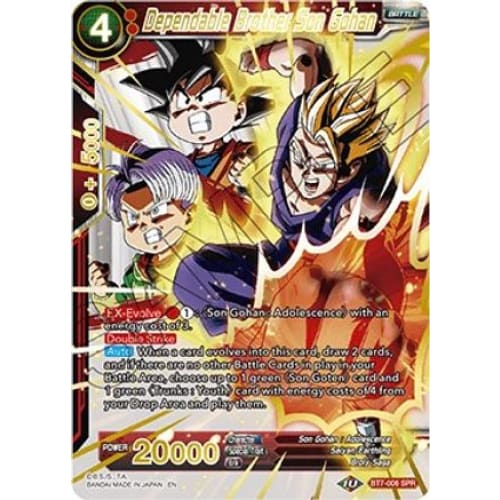 Dependable Brother Son Gohan (SPR) (Assault of the Saiyans)