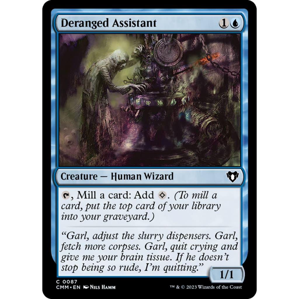 Deranged Assistant (CMM-087) Foil - Single