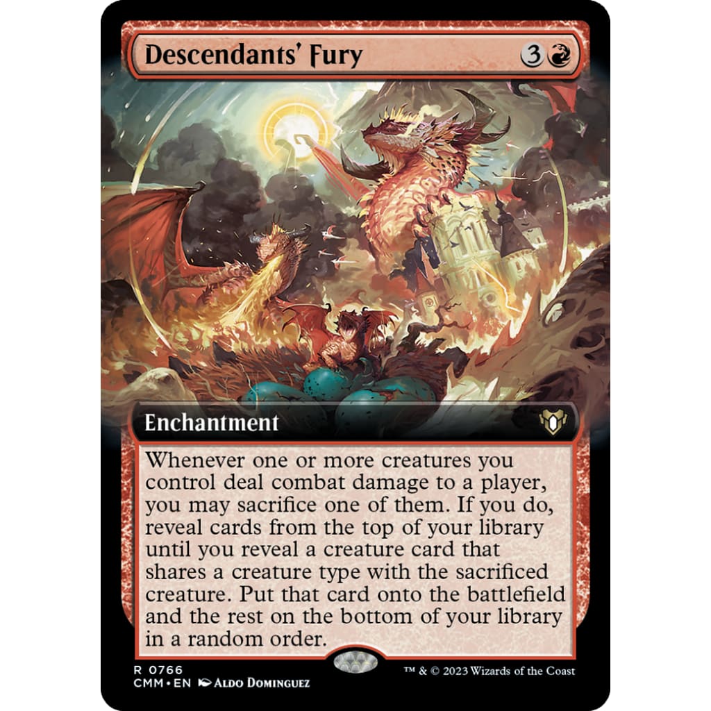 Descendants’ Fury (CMM-766): (Extended Art) - Single