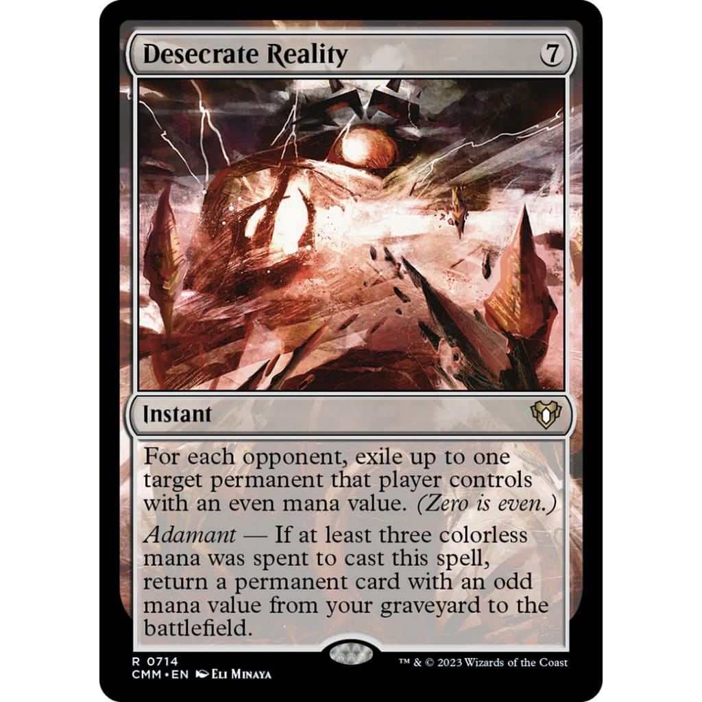 Desecrate Reality (CMM-714) - Single