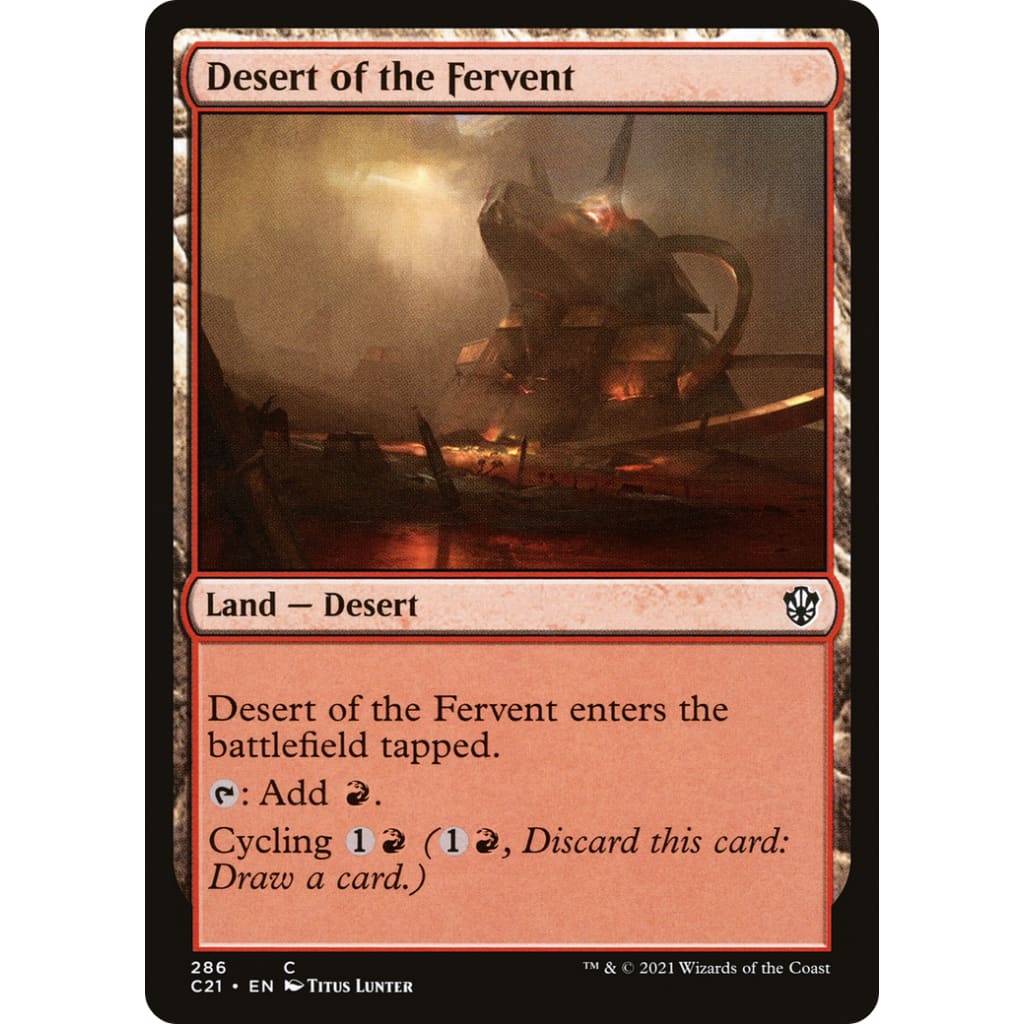 Desert of the Fervent (C21-286) - Single