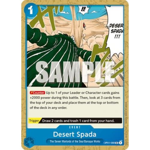 Desert Spada OP01-088 UC Romance Dawn - Single