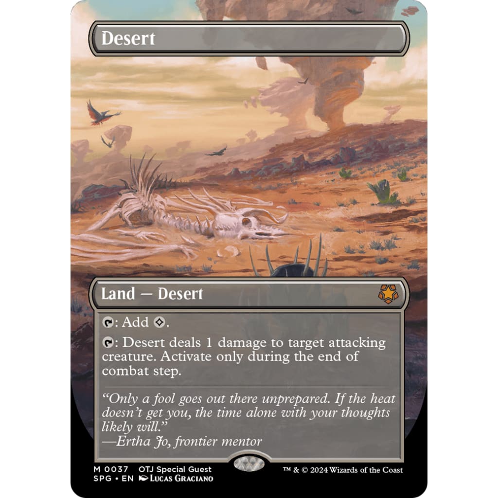 Desert (SPG-037) (Borderless) Foil - Single